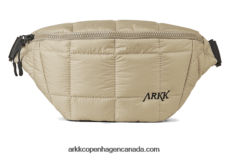 Light Desert Black Padded Bumbag ARKK Copenhagen BBH2VB269