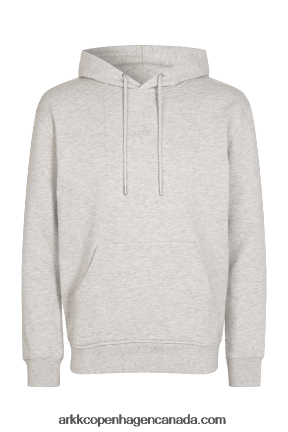 Grey Melange Hoodie ARKK Copenhagen BBH2VB287