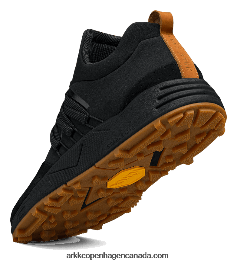 Men Black Brown Gum Raven Nubuck S-E15 Vibram ARKK Copenhagen BBH2VB74