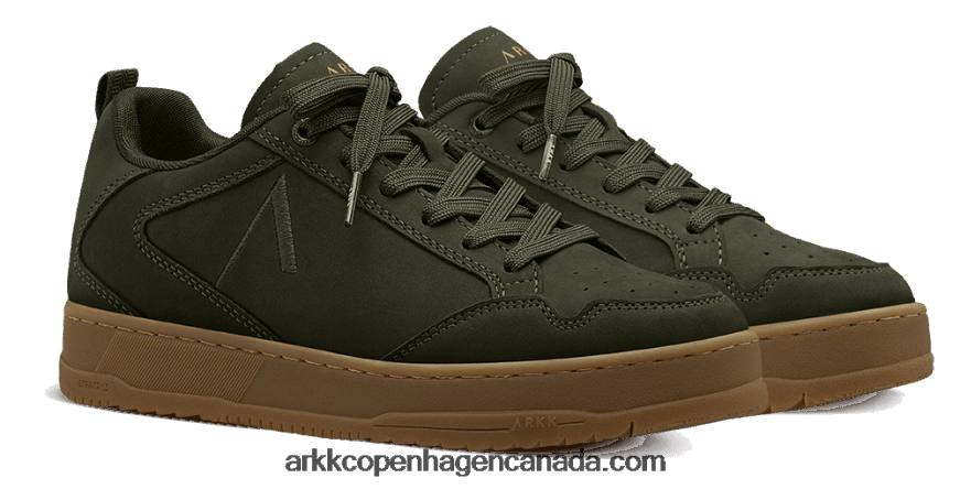 Men Dark Army Light Gum Visuklass Nubuck Stratr65 ARKK Copenhagen BBH2VB97