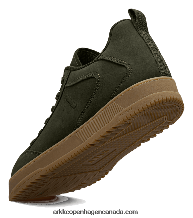 Men Dark Army Light Gum Visuklass Nubuck Stratr65 ARKK Copenhagen BBH2VB97