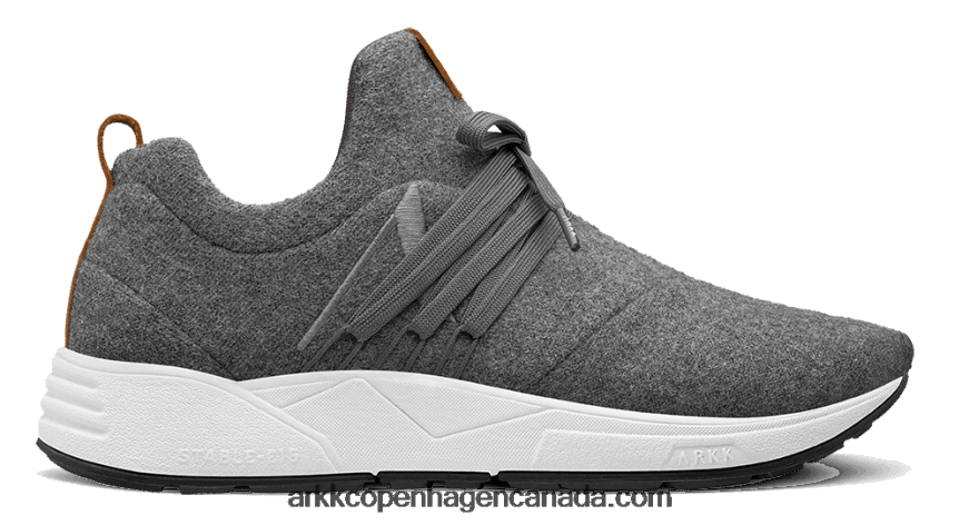 Men Dark Grey Brown Raven Wool S-E15 ARKK Copenhagen BBH2VB52
