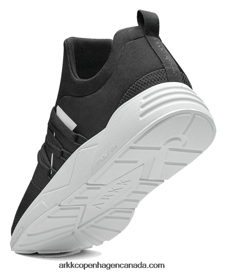 Men Jet Black White Raven Mesh PET S-E15 ARKK Copenhagen BBH2VB86