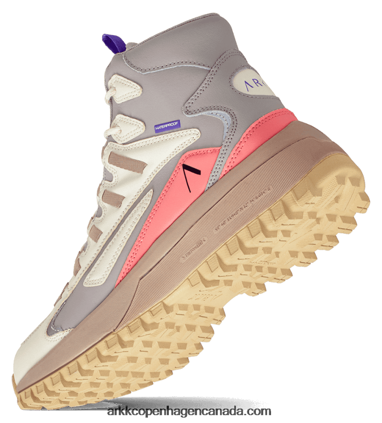 Women Ash Sand Apaze Hightop Leather HL T-S19 ARKK Copenhagen BBH2VB152