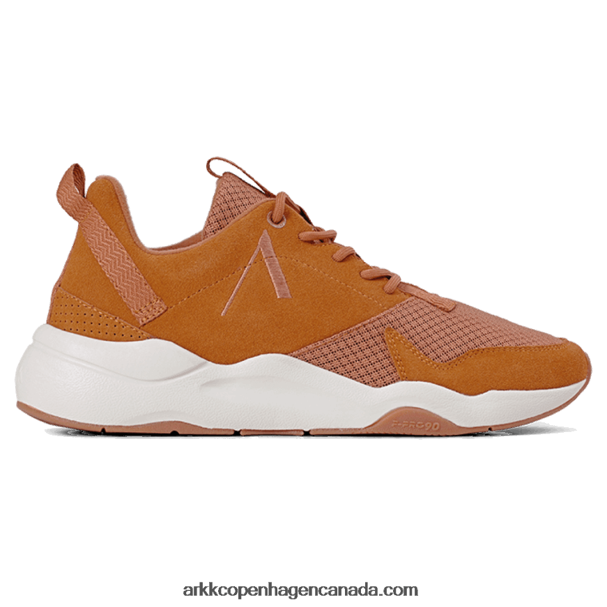 Women Brown Marshmallow Gum Asymtrix Suede 3.0 F-PRO90 ARKK Copenhagen BBH2VB156