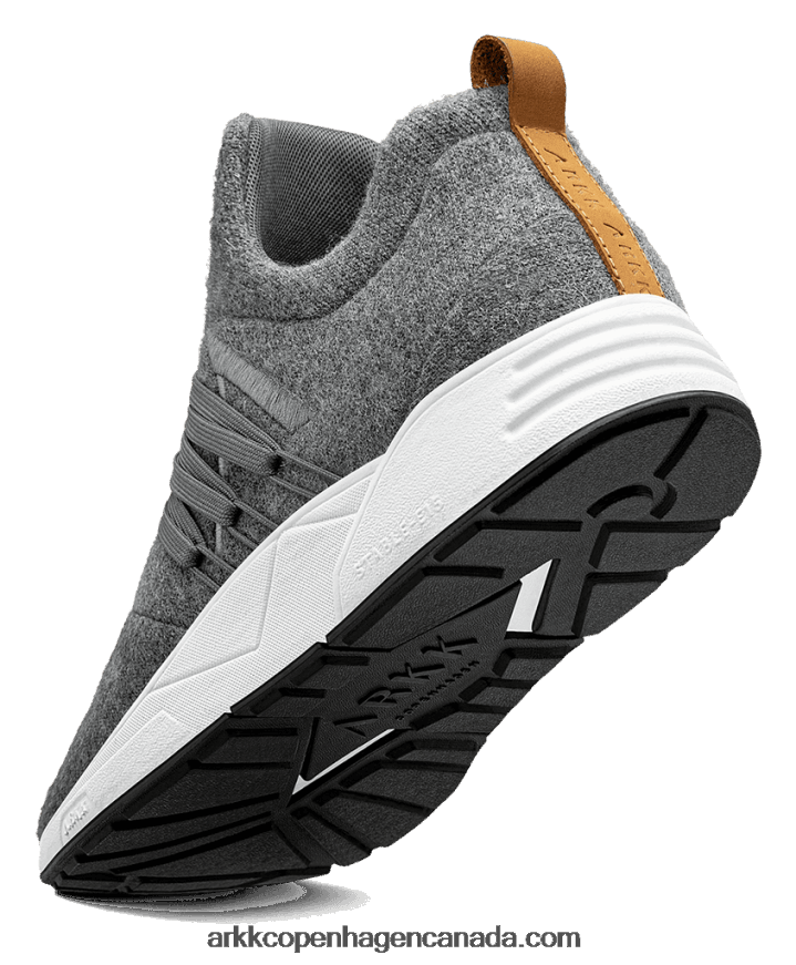 Women Dark Grey Brown Raven Wool S-E15 ARKK Copenhagen BBH2VB203