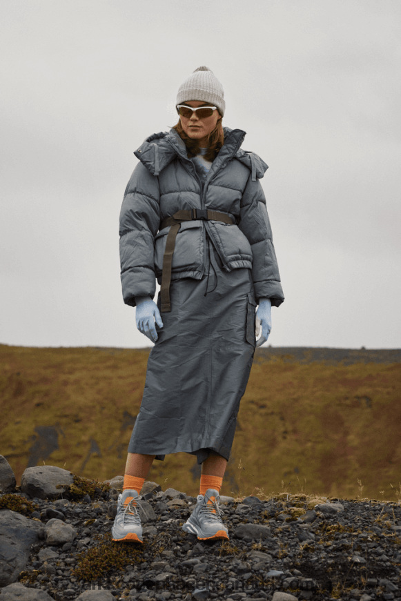 Women Ghost Gray Fall Orange Duratek Nylon HL TX-22 ARKK Copenhagen BBH2VB165