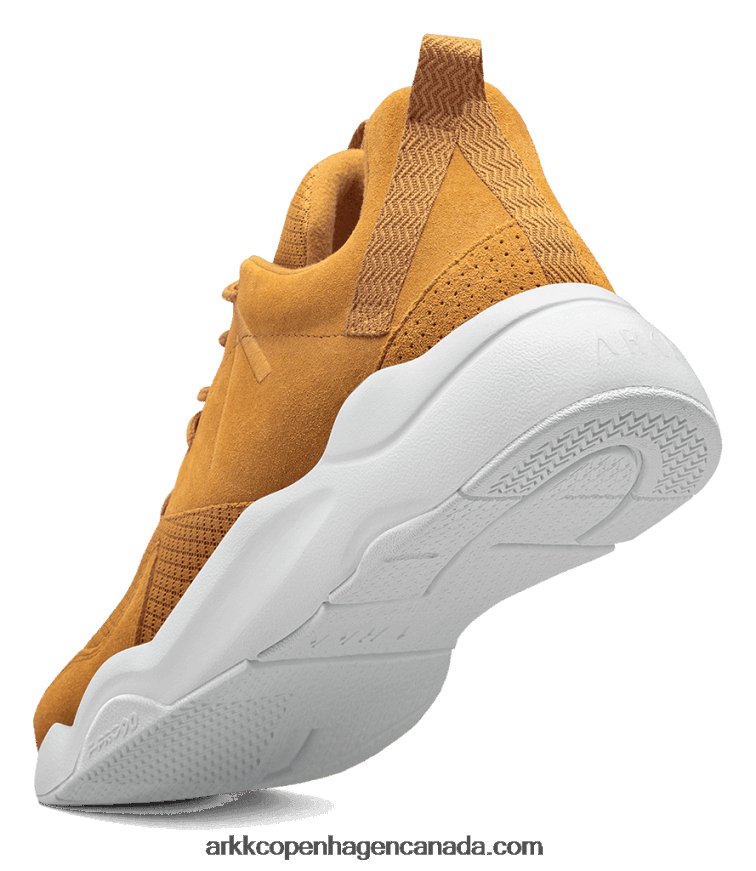Women Mustard Asymtrix Suede 3.0 F-PRO90 ARKK Copenhagen BBH2VB207