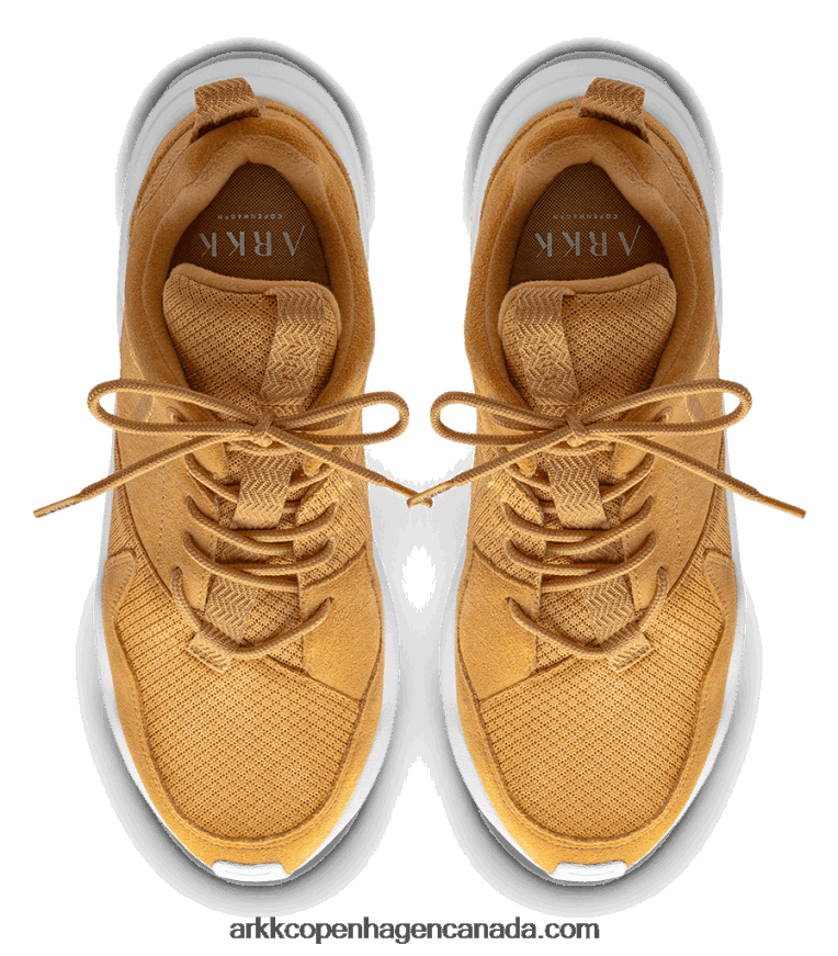 Women Mustard Asymtrix Suede 3.0 F-PRO90 ARKK Copenhagen BBH2VB207