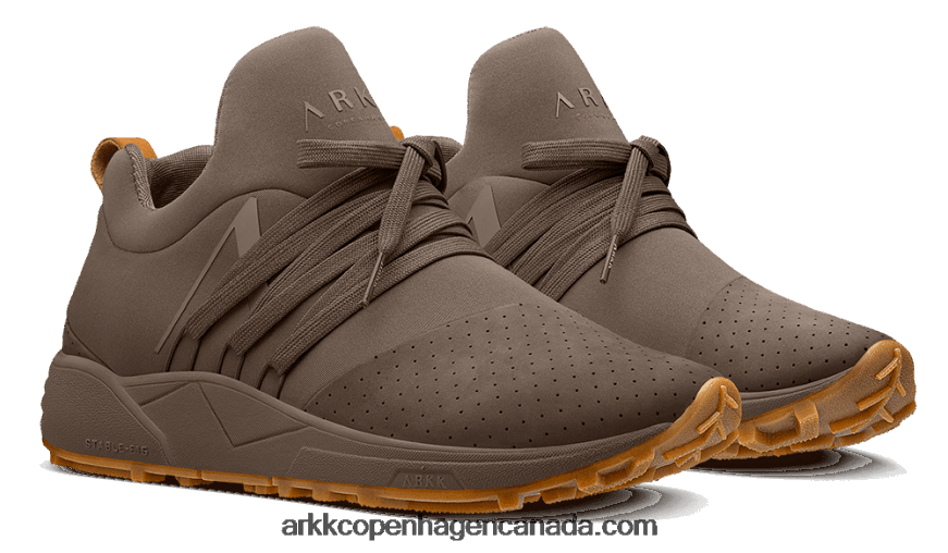 Women Pine Bark Brown Gum Raven Nubuck S-E15 Vibram ARKK Copenhagen BBH2VB175