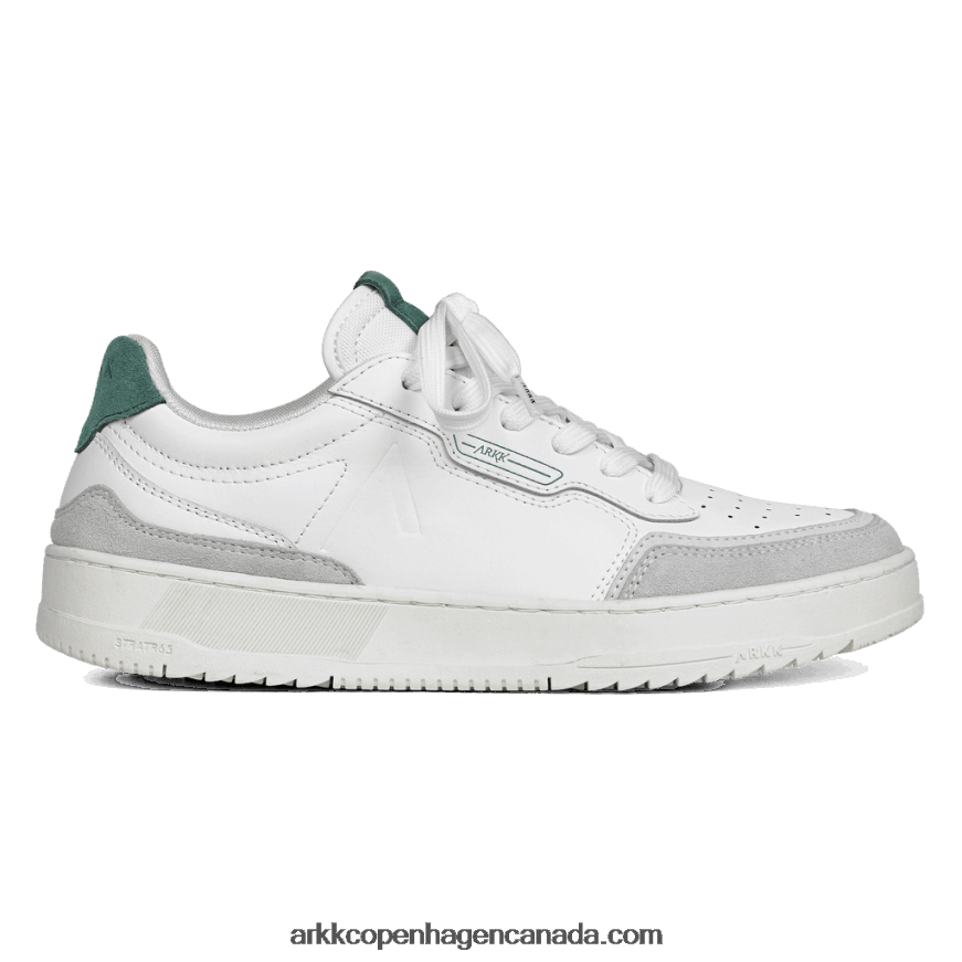 Women White Evergreen Novaklass Leather Stratr65 ARKK Copenhagen BBH2VB116
