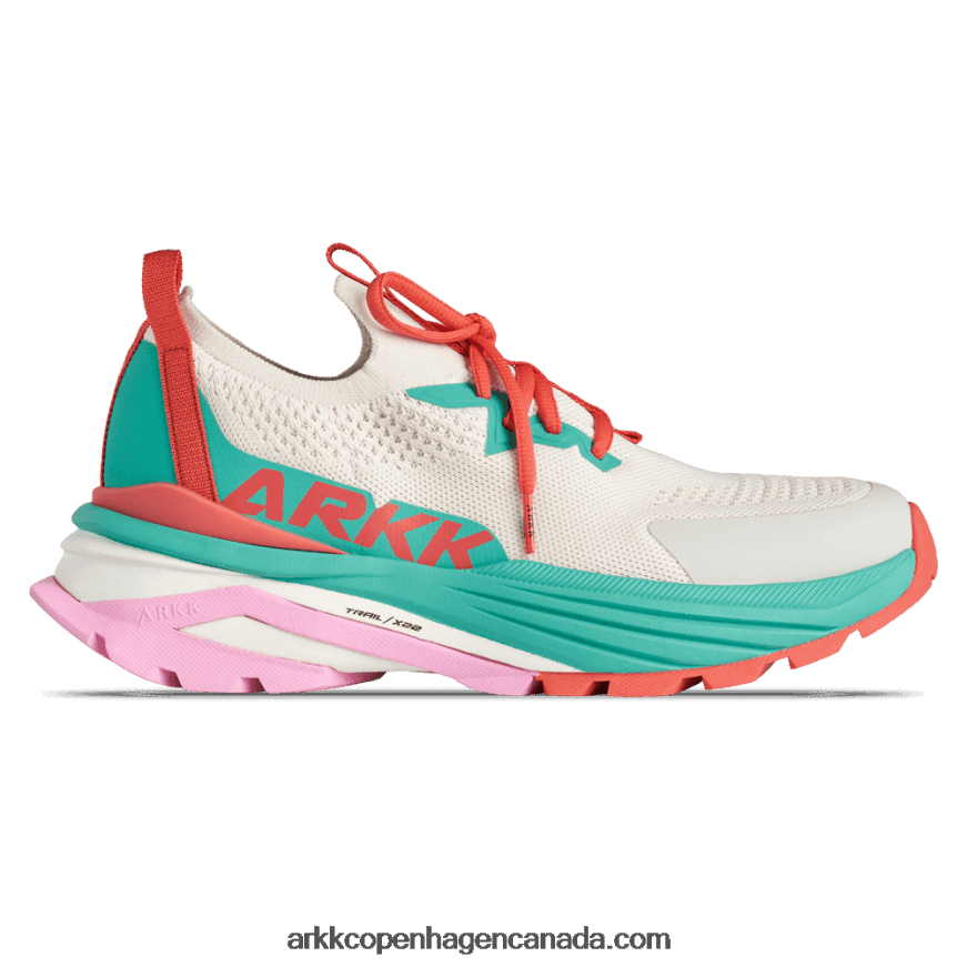 Women White Sand Aqua Green Waste Zero FG PET TX-22 ARKK Copenhagen BBH2VB142